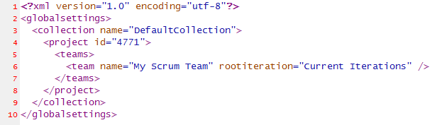 Global Settings Files Global Settings Files