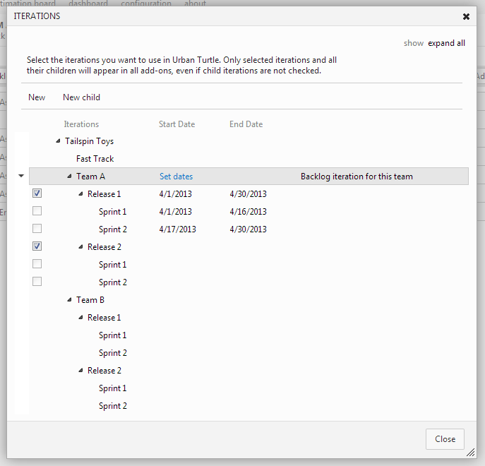 Teams - Recommended Iteration Structure
